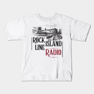 Rock Island Line Radio Kids T-Shirt